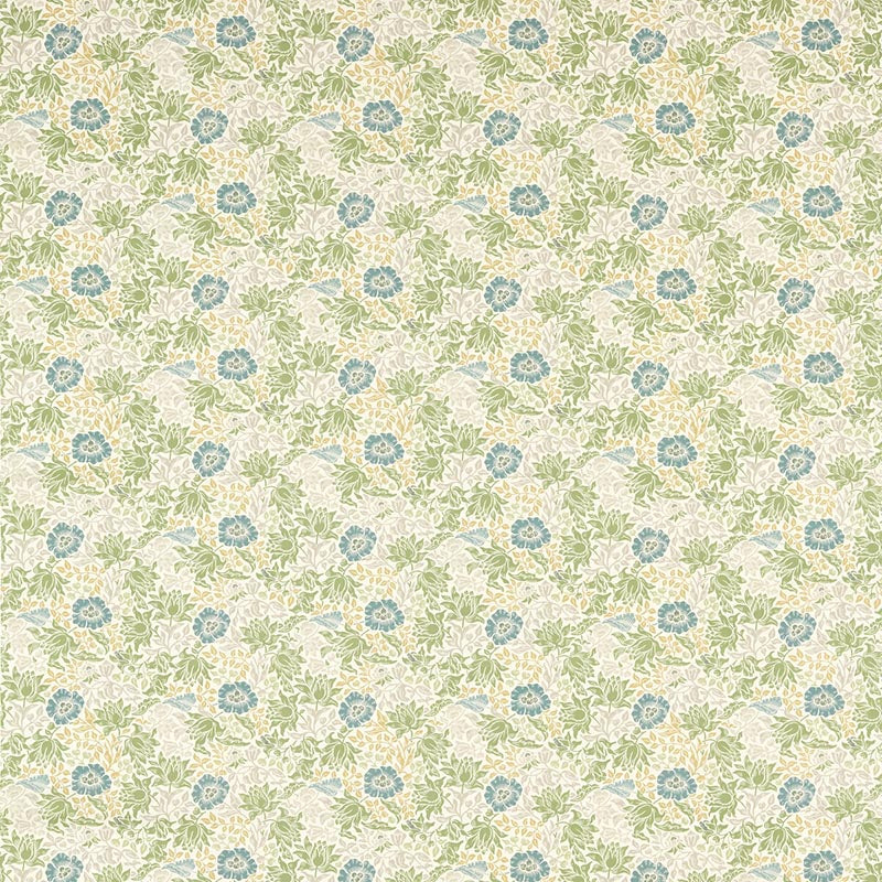 Clarke & Clarke Mallow Apple/Linen Fabric Sample F1680/02.CAC.0