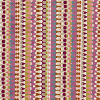 Clarke & Clarke Orpheus Magenta Peacock Fabric F1687/02.CAC.0