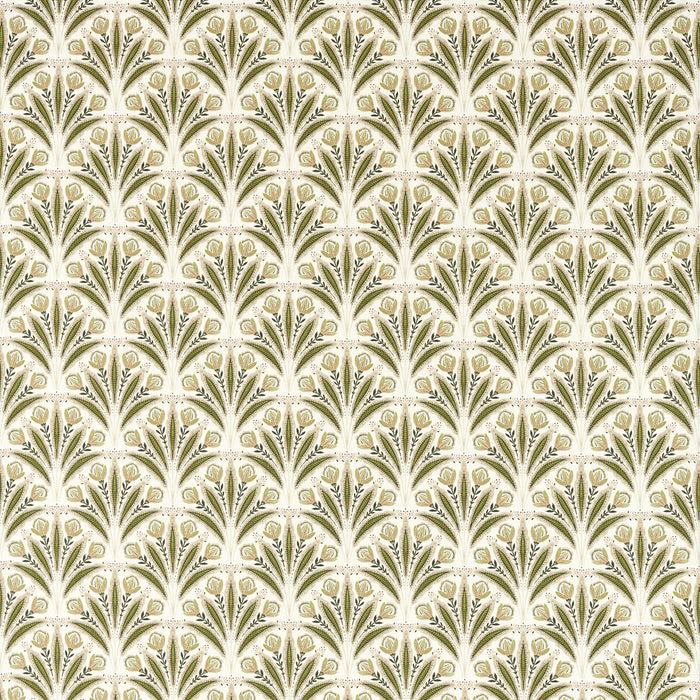 Clarke & Clarke Attingham Sage Blush Fabric Sample F1734/04.CAC.0