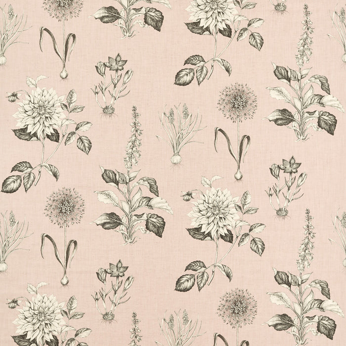 Clarke & Clarke Roseraie Blush Fabric F1738/01.CAC.0