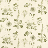Clarke & Clarke Roseraie Sage Fabric F1738/05.CAC.0