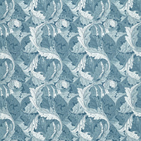Clarke & Clarke Acanthus Jacquard Denim Fabric F1740/01.CAC.0
