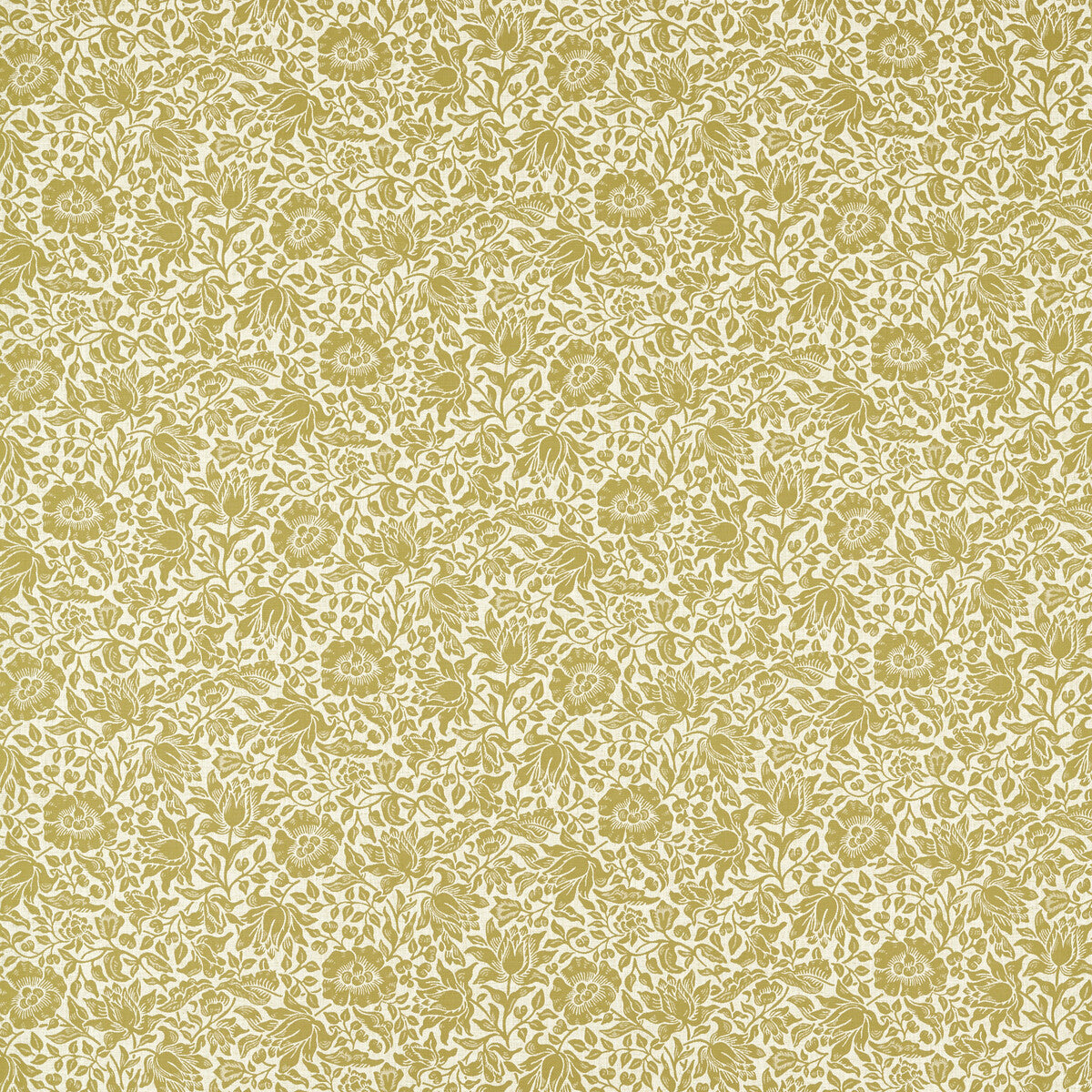 Clarke & Clarke Mallow Weave Chartreuse Fabric Sample F1744/01.CAC.0