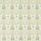 Clarke & Clarke Strawberry Thief Embroidery Apple/Blue Fabric Sample F1745/01.CAC.0