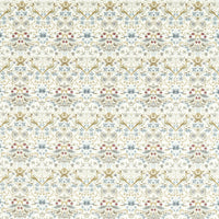 Clarke & Clarke Strawberry Thief Embroidery Denim Fabric F1745/02.CAC.0