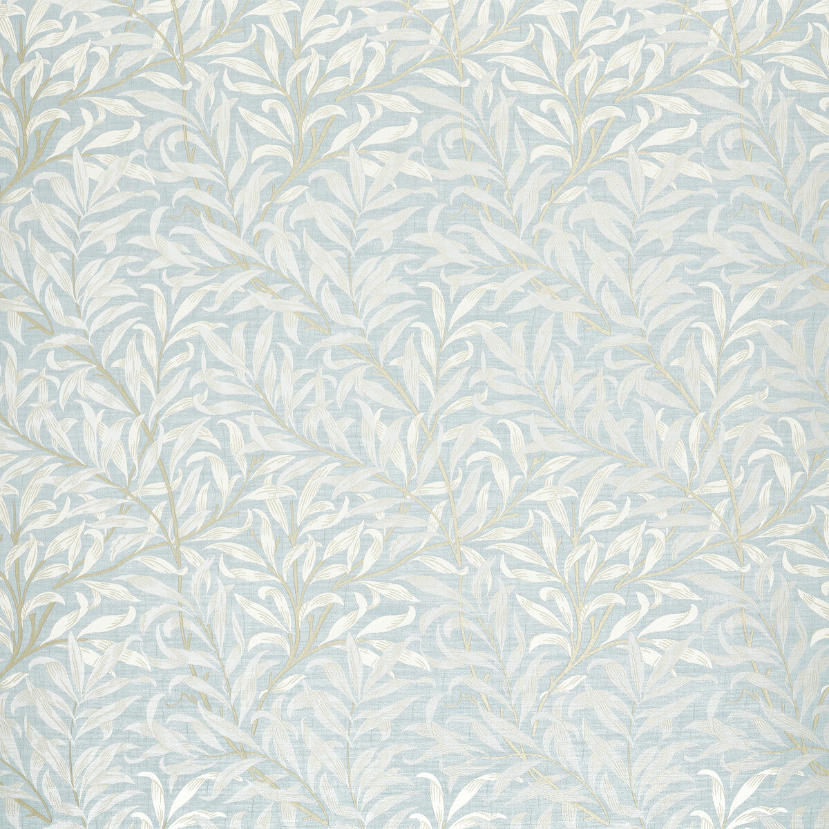Clarke & Clarke Willow Boughs Jacquard Denim Fabric F1747/01.CAC.0