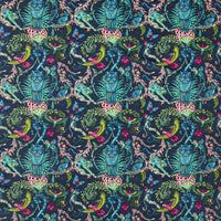 Clarke & Clarke Bosque Dreams Velvet Navy Fabric F1749/04.CAC.0