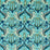 Clarke & Clarke Odyssey Mythos Velvet Peacock Fabric Sample F1753/01.CAC.0