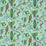Clarke & Clarke Quetzal Aqua Fabric Sample F1758/01.CAC.0