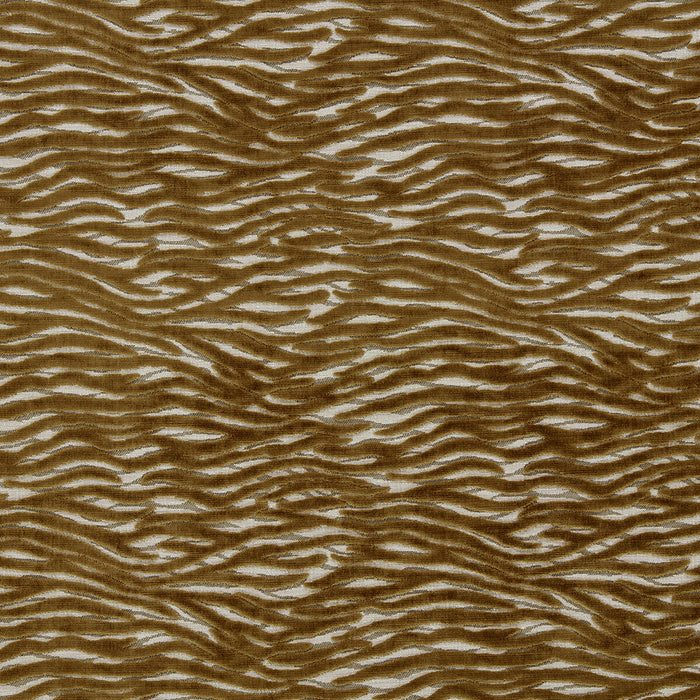 Clarke & Clarke Wildstripe Bronze Fabric F1762/01.CAC.0