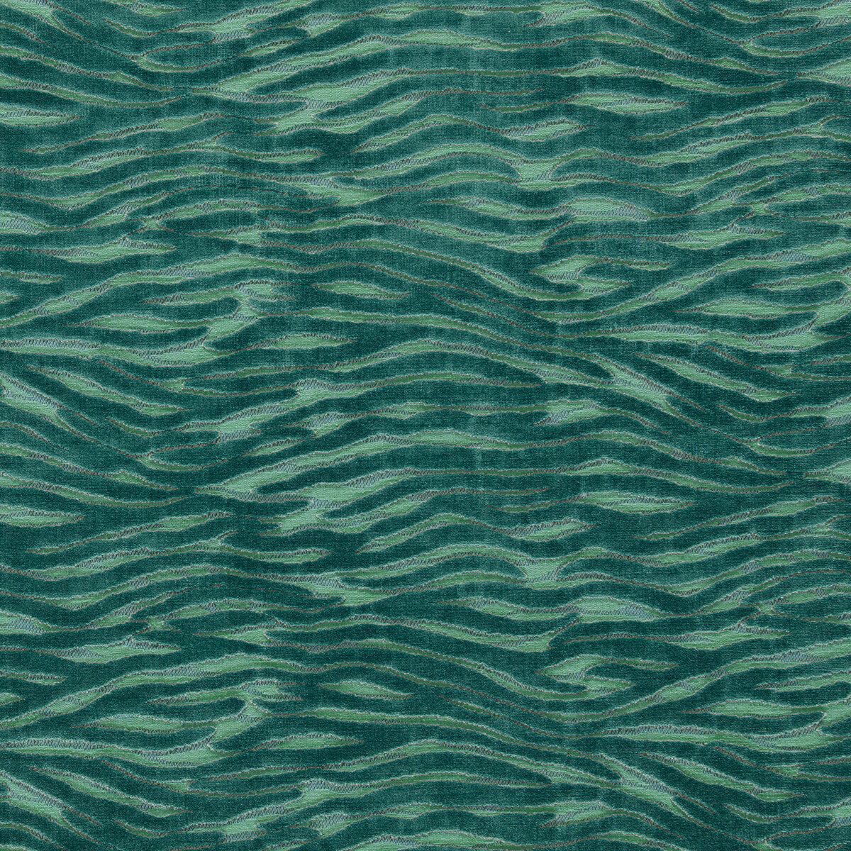Clarke & Clarke Wildstripe Seafoam Fabric Sample F1762/03.CAC.0