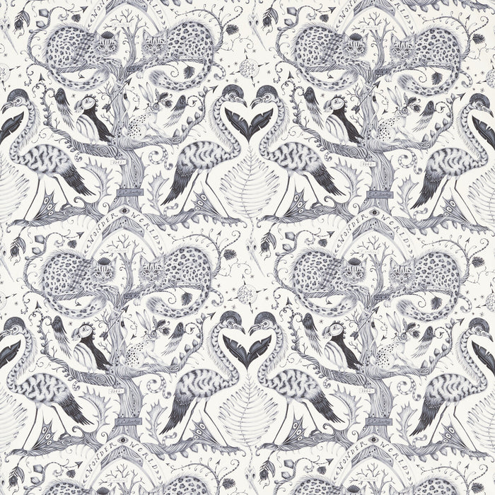 Clarke & Clarke Wonder World Mono Fabric F1763/01.CAC.0