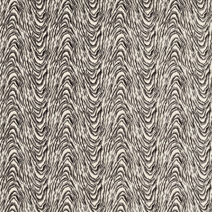 Clarke & Clarke Delvoye Velvet Noir Fabric Sample F1765/03.CAC.0