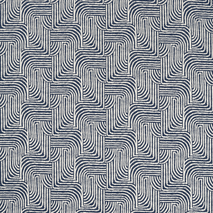 Clarke & Clarke Gormley Jacquard Ink Fabric Sample F1766/01.CAC.0