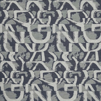 Clarke & Clarke Piero Jacquard Ink Fabric F1772/01.CAC.0