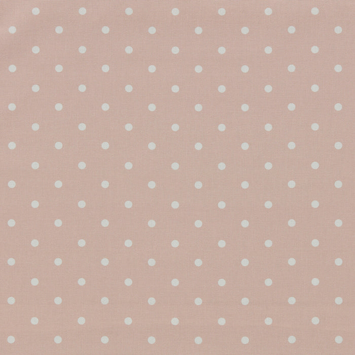 Clarke & Clarke Dotty Blush Fabric F1781/01.CAC.0