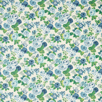 Clarke & Clarke Genevieve Cobalt Fabric F1782/01.CAC.0