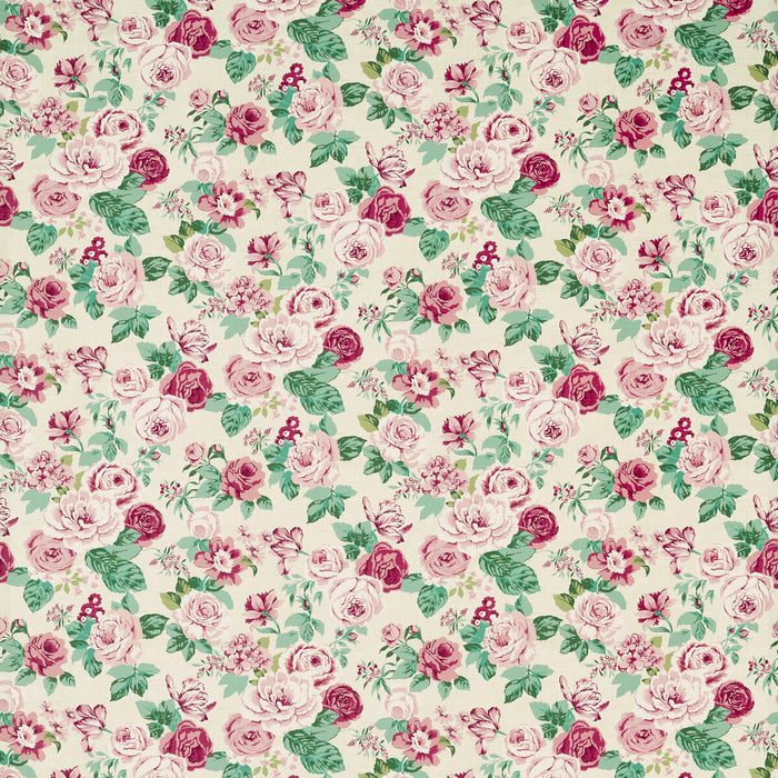 Clarke & Clarke Genevieve Rose Fabric F1782/02.CAC.0