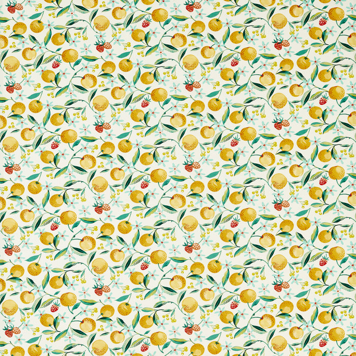 Clarke & Clarke Orange Blossom Citron Fabric F1784/02.CAC.0