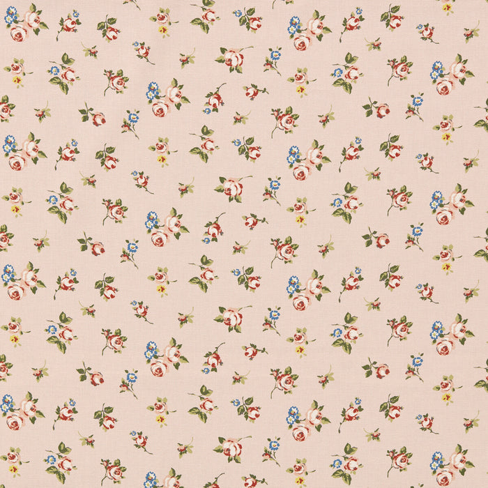 Clarke & Clarke Rosebud Blush Fabric Sample F1785/01.CAC.0