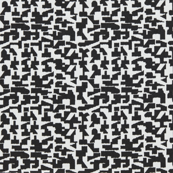 Clarke & Clarke Kaleia Ebony Fabric Sample F1796/03.CAC.0
