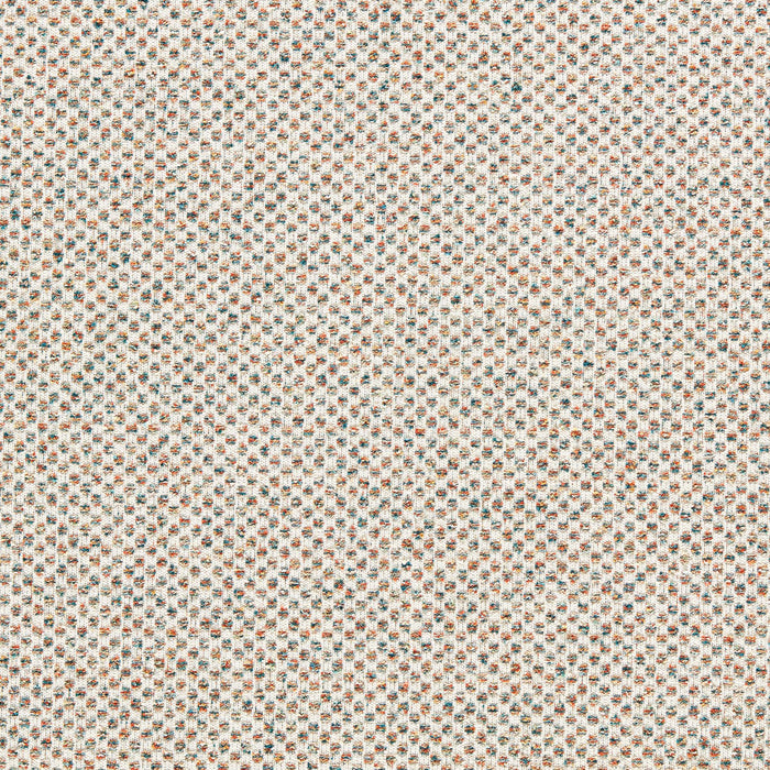 Clarke & Clarke Sotano Cinnamon/Teal Fabric F1803/02.CAC.0