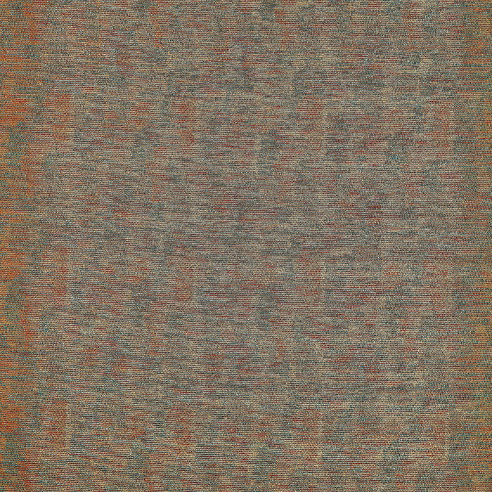 Clarke & Clarke Zocalo Cinnamon/Teal Fabric F1805/01.CAC.0