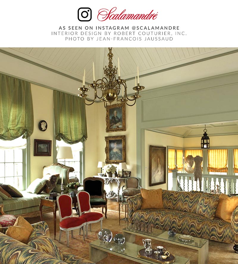 Old World Weavers Point De Hongrie Brown / Green / Gold Fabric F126390001