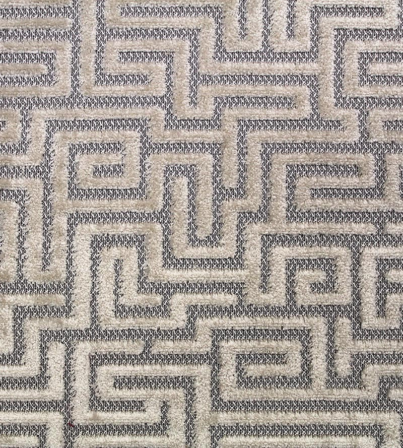 Old World Weavers Velluto Labirinto Cream Fabric F370020001