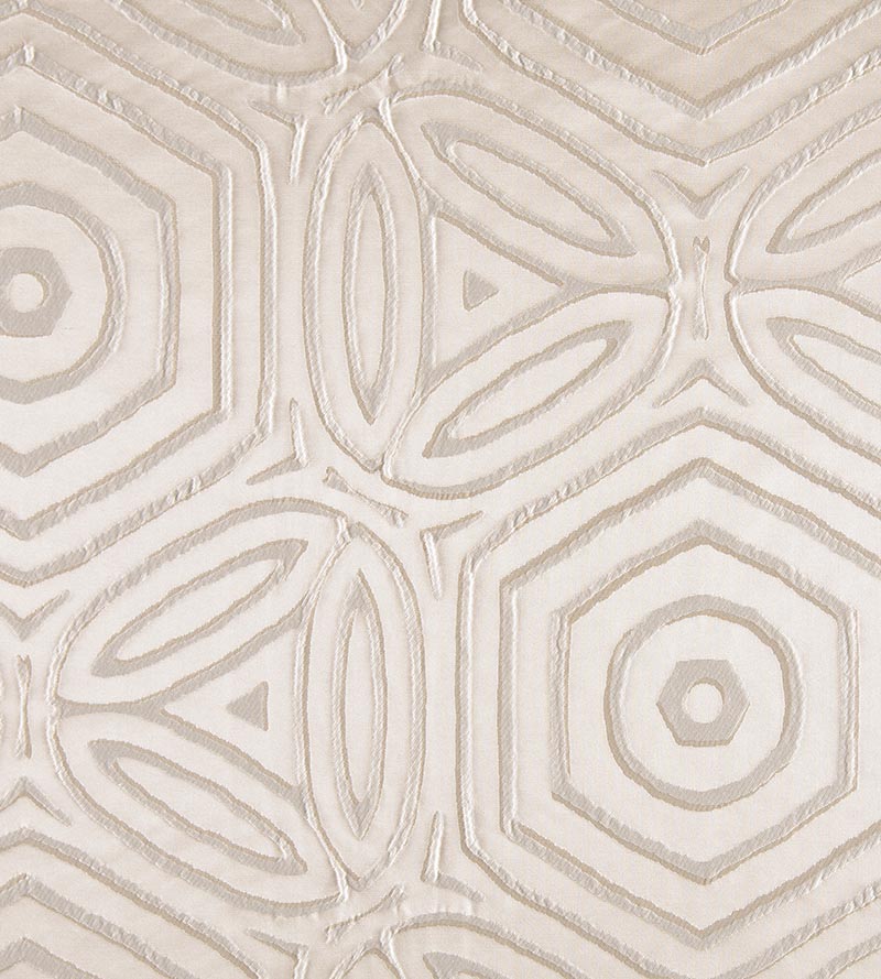 Old World Weavers Trinita Dei Monti Geo Pearl Fabric F380180001