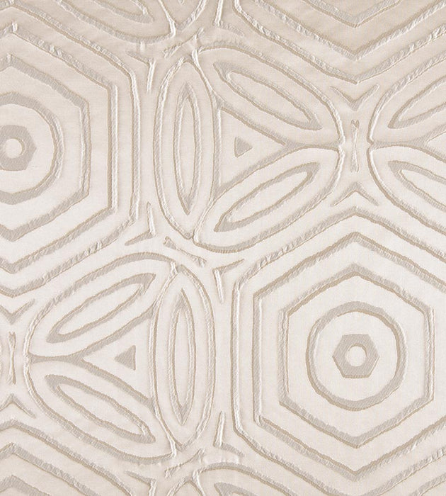 Old World Weavers Trinita Dei Monti Geo Pearl Fabric F380180001