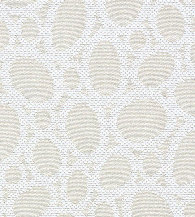 Old World Weavers Madagascar Ovals Cream Fabric Sample F380370001