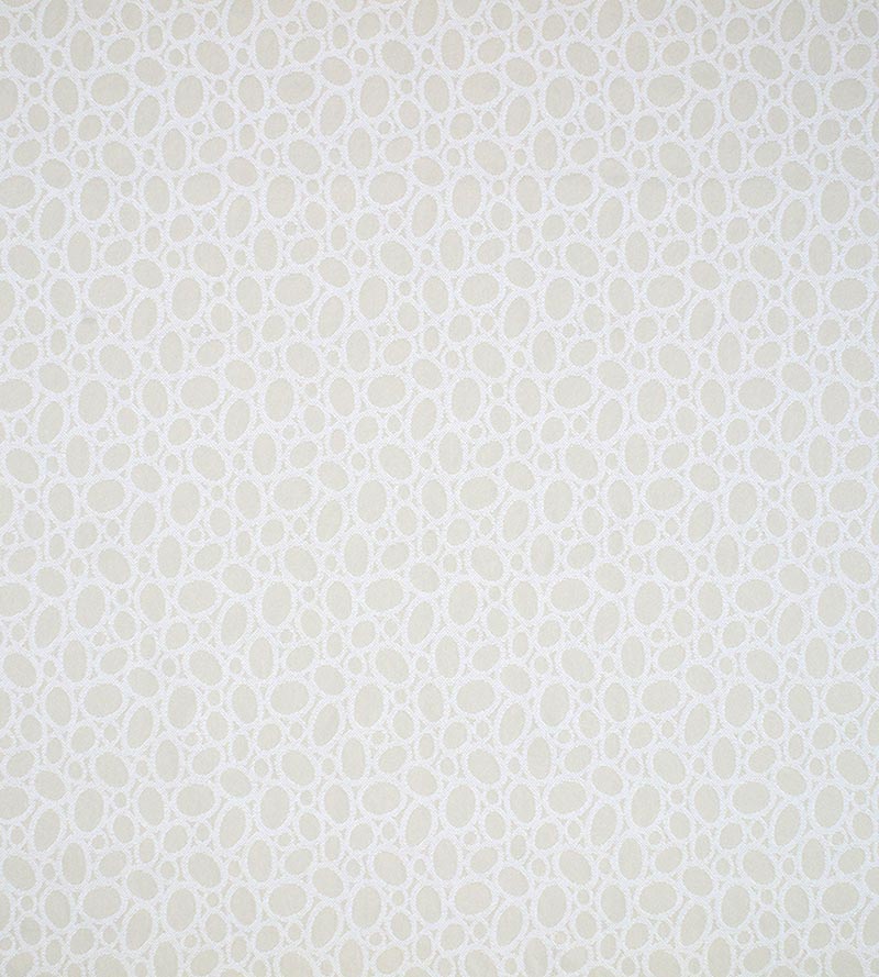 Old World Weavers Madagascar Ovals Cream Fabric Sample F380370001
