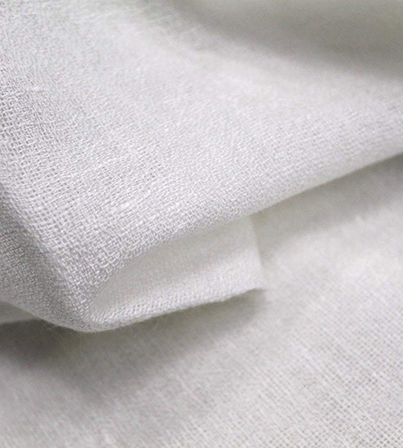 Old World Weavers New Zealand Linen Cream Fabric Sample F390650001