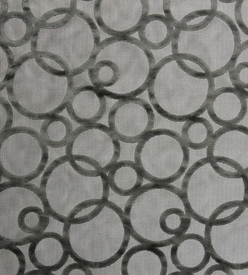 Old World Weavers Velluto Cerchio Smoke Fabric F370010002