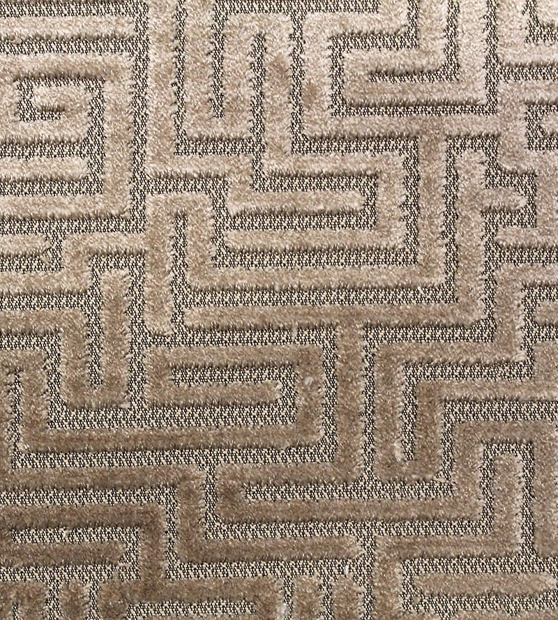 Old World Weavers Velluto Labirinto Sand Fabric F370020002