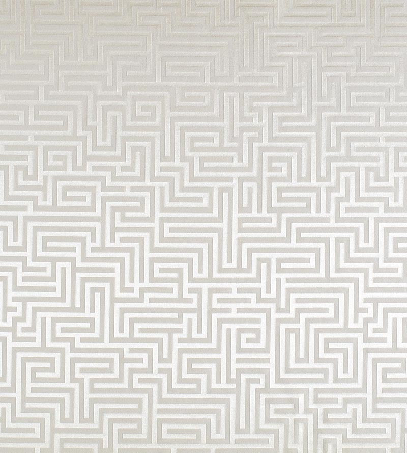 Old World Weavers Piazza Navona Labryinth Sand Fabric F380130002