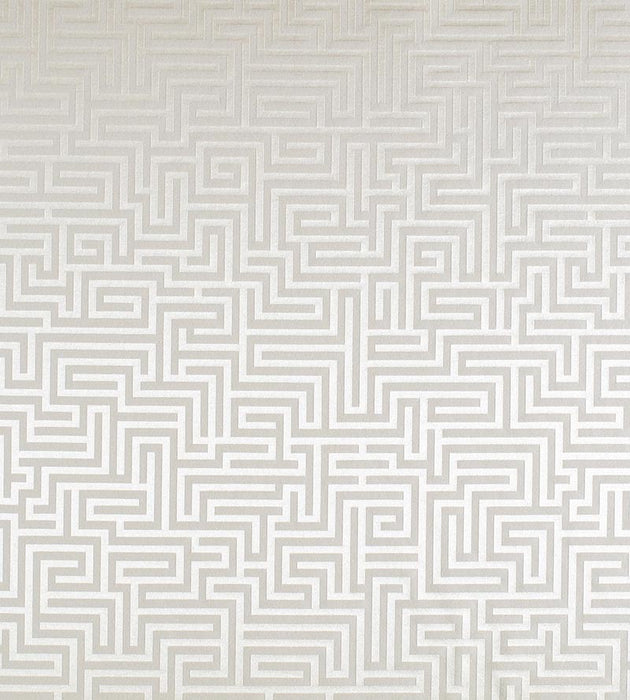 Old World Weavers Piazza Navona Labryinth Sand Fabric Sample F380130002