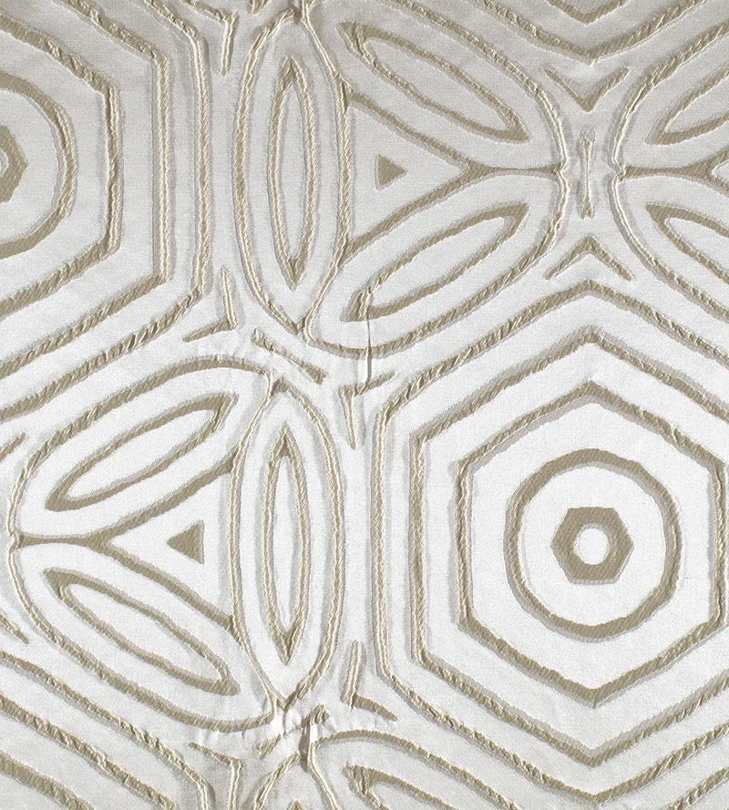 Old World Weavers Trinita Dei Monti Geo Sand Fabric F380180002