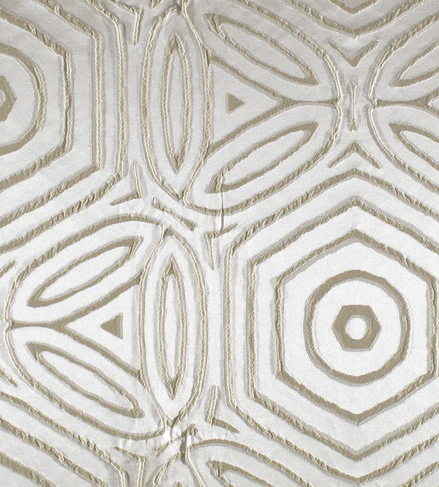 Old World Weavers Trinita Dei Monti Geo Sand Fabric F380180002