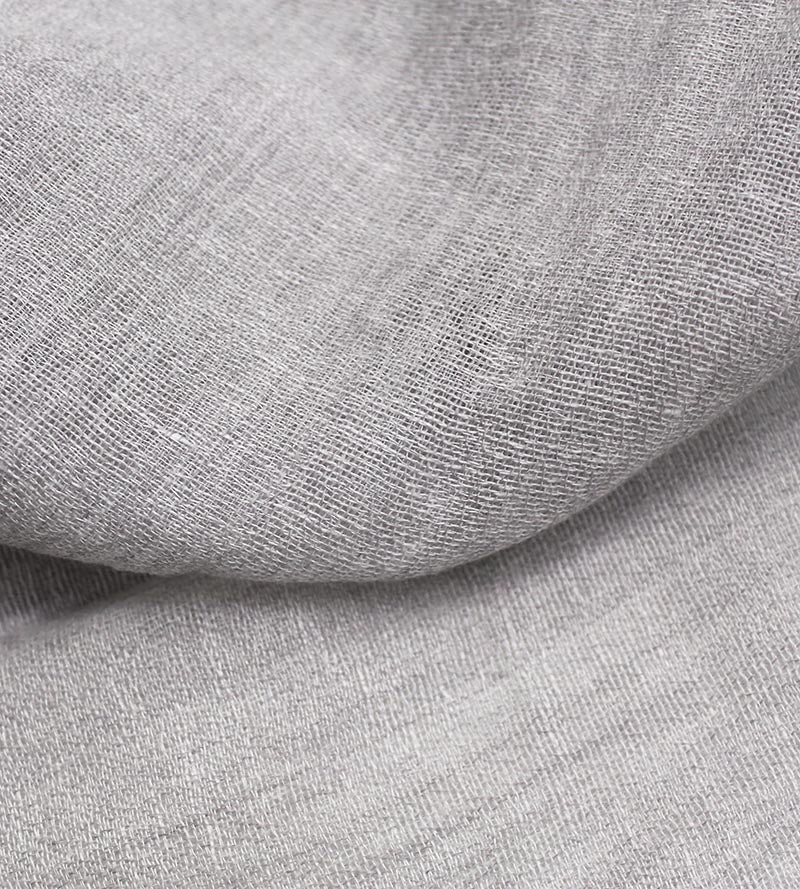 Old World Weavers New Zealand Linen Silver Fabric F390650002