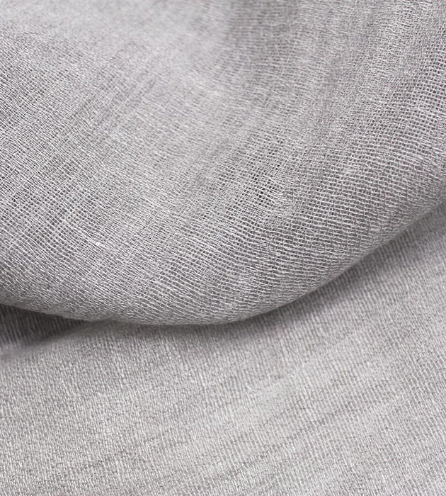 Old World Weavers New Zealand Linen Silver Fabric Sample F390650002