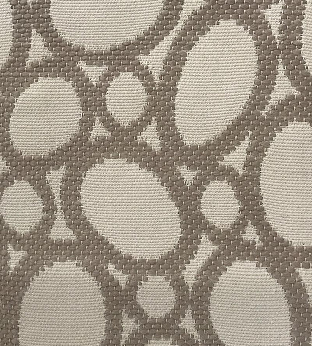 Old World Weavers Madagascar Ovals Fr Taupe Fabric Sample F380380003