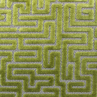 Old World Weavers Velluto Labirinto Citron Fabric F370020004