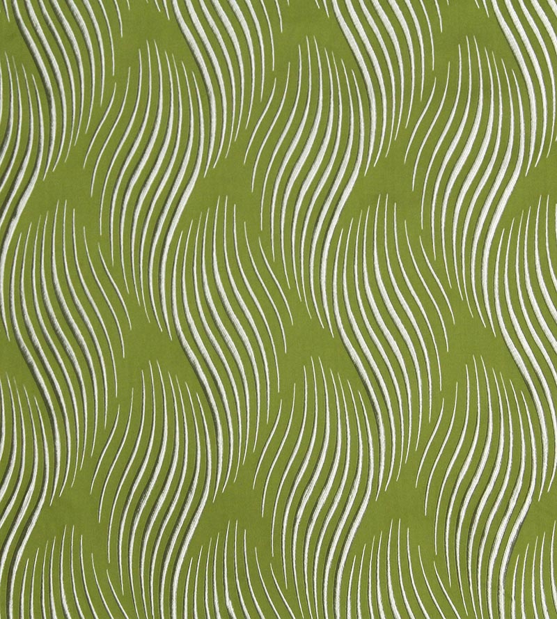Old World Weavers Via Della Spiga Lime Fabric F380290004