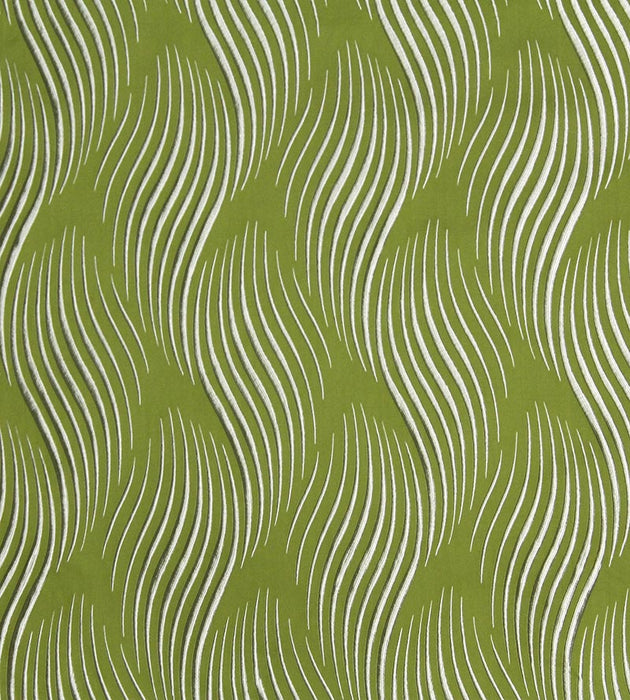 Old World Weavers Via Della Spiga Lime Fabric F380290004
