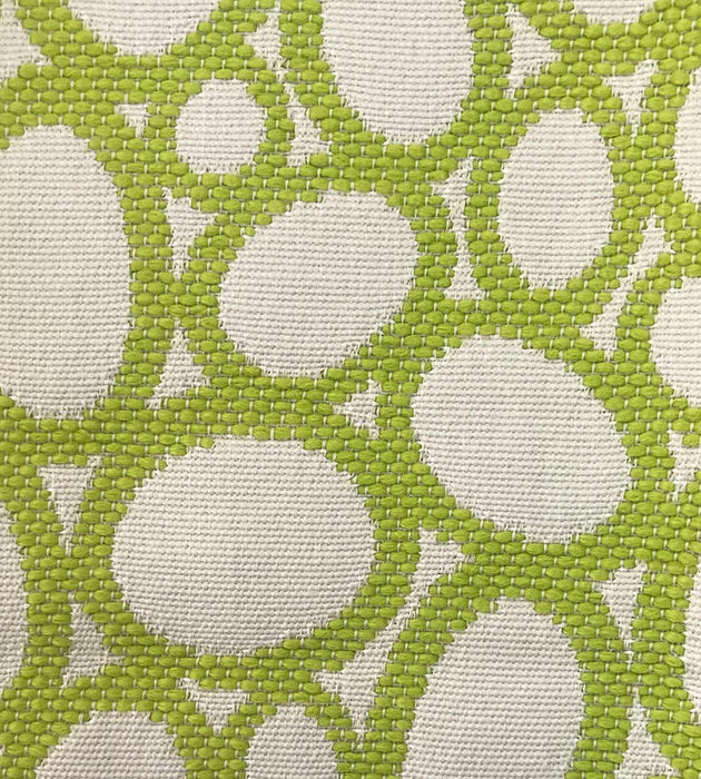 Old World Weavers Madagascar Ovals Fr Citron Fabric Sample F380380004