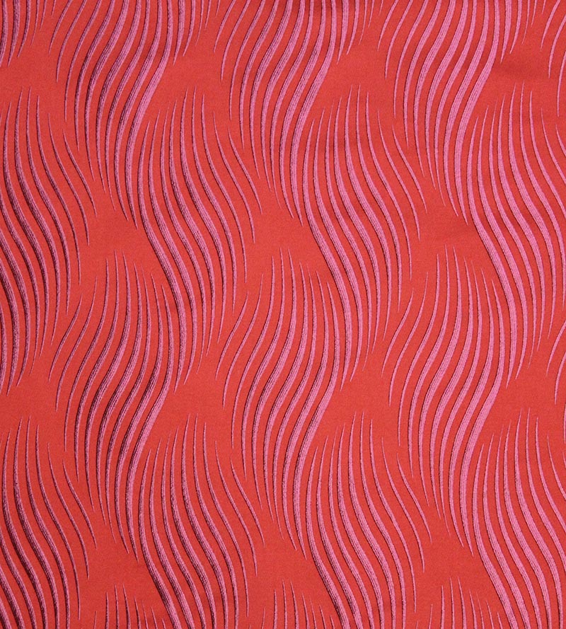 Old World Weavers Via Della Spiga Raspberry Fabric F380290005