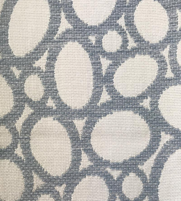 Old World Weavers Madagascar Ovals Fr Powder Blue Fabric Sample F380380005