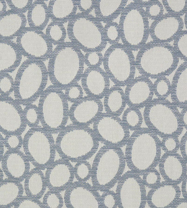 Old World Weavers Madagascar Ovals Fr Powder Blue Fabric Sample F380380005